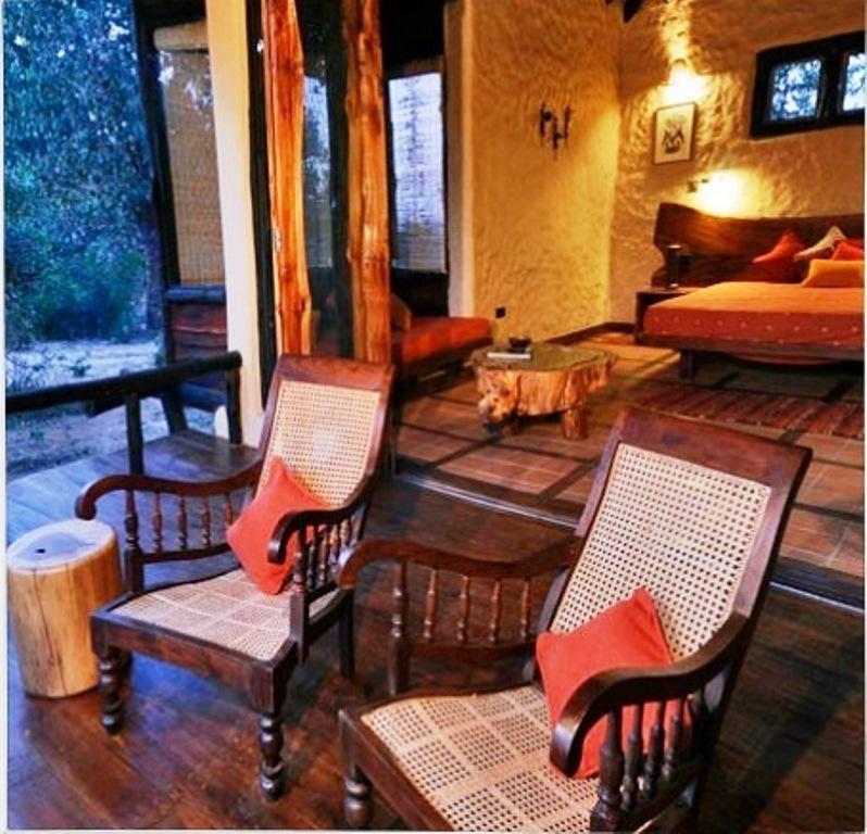 Kanha Earth Lodge Mandlā Стая снимка